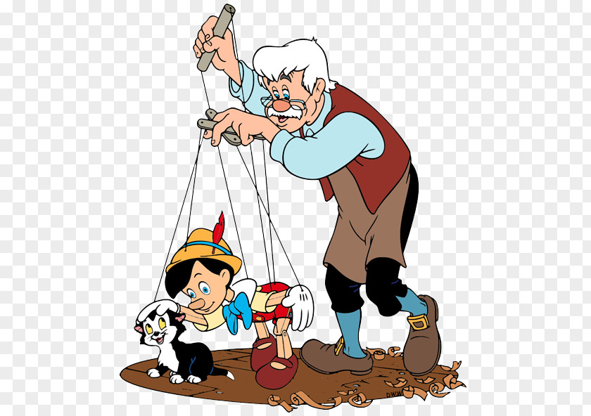 Jiminy Cricket Geppetto Pinocchio Figaro Clip Art PNG
