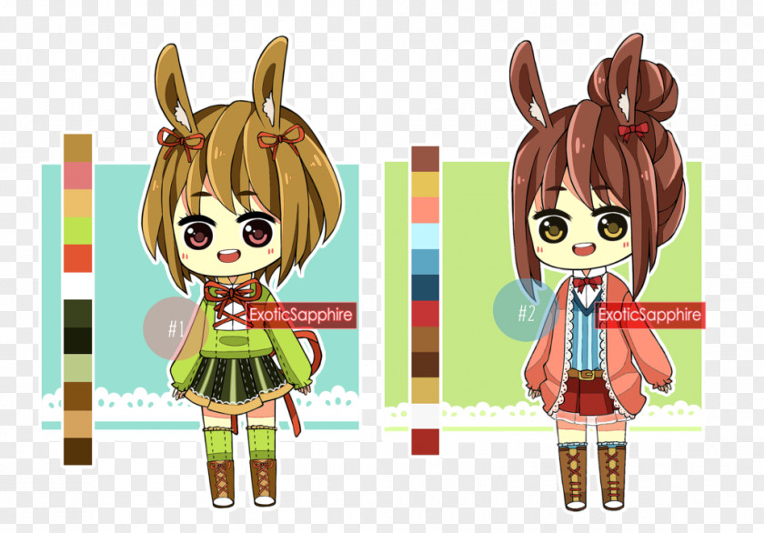 Kemonomimi Easter Bunny Pre-order Tictail PNG