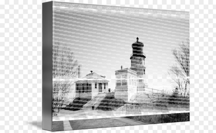 Lighthouse Drawing Architecture Facade Picture Frames Stock Photography PNG