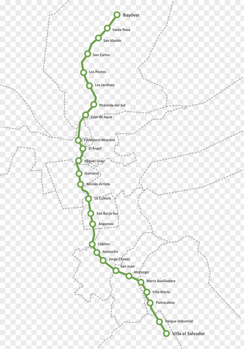 Lima Metro Line 1 District Rapid Transit Wikipedia PNG