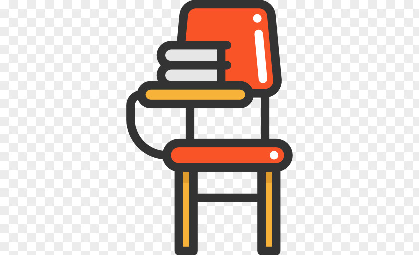 Seat Student Office Chair Desk Icon PNG