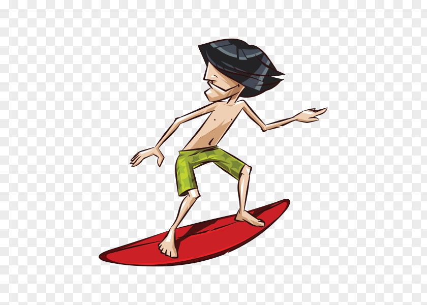 Surfing Cartoon Royalty-free PNG