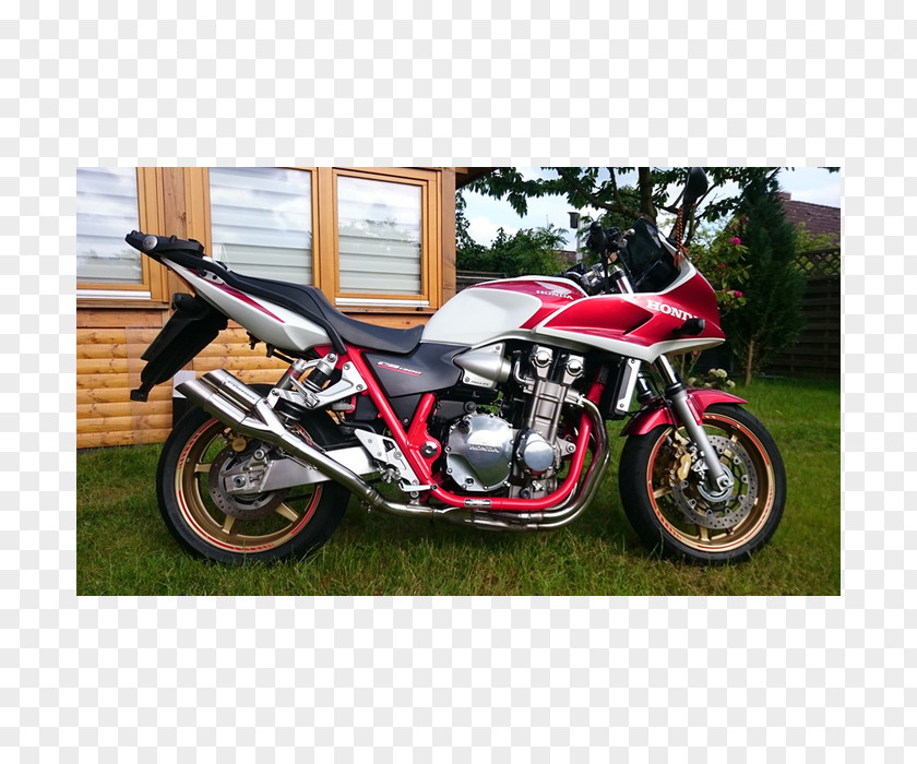 Honda CB1300 Exhaust System Motorcycle Car PNG