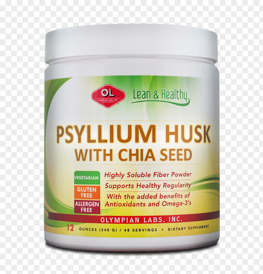 Psyllium Husk Plantago Ovata Dietary Fiber Laxative PNG