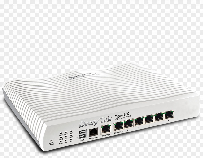 Vigor Router VDSL DrayTek Asymmetric Digital Subscriber Line DSL Modem PNG