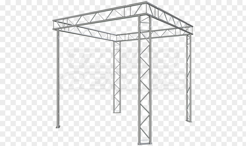 Truss With Light/undefined Structure Architectural Engineering Trade Show Display I-beam PNG