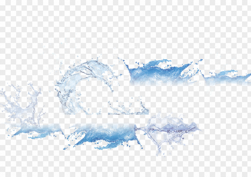 Water Filter Splash PNG