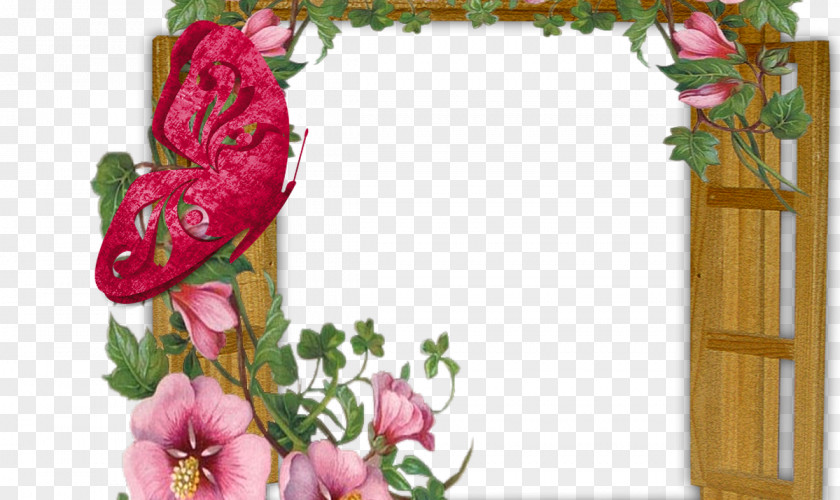 Winow Border Picture Frames Flower Image Photograph Clip Art PNG