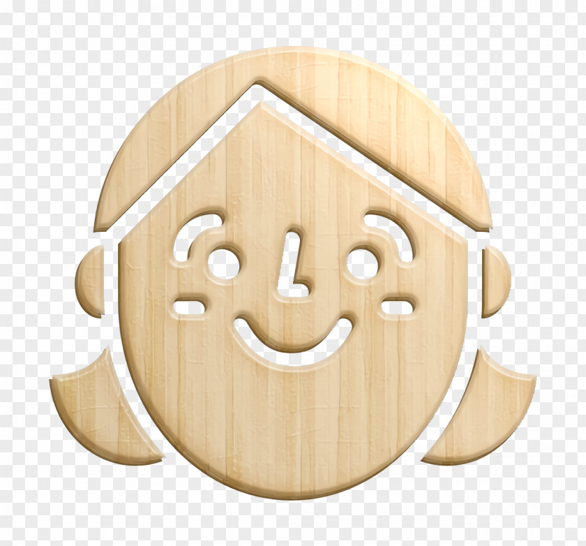 Woman Icon Happy People Emoji PNG