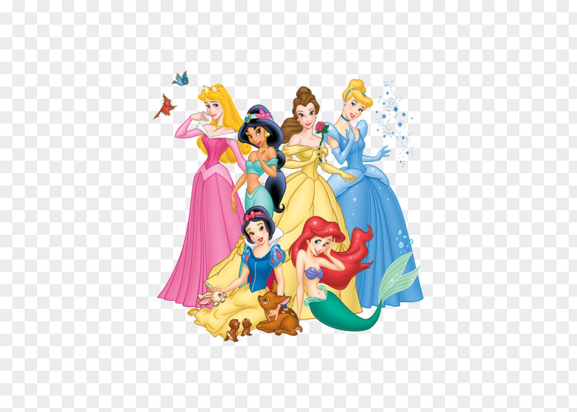 Beautiful Princesses Rapunzel Belle Snow White Disney Princess Clip Art PNG