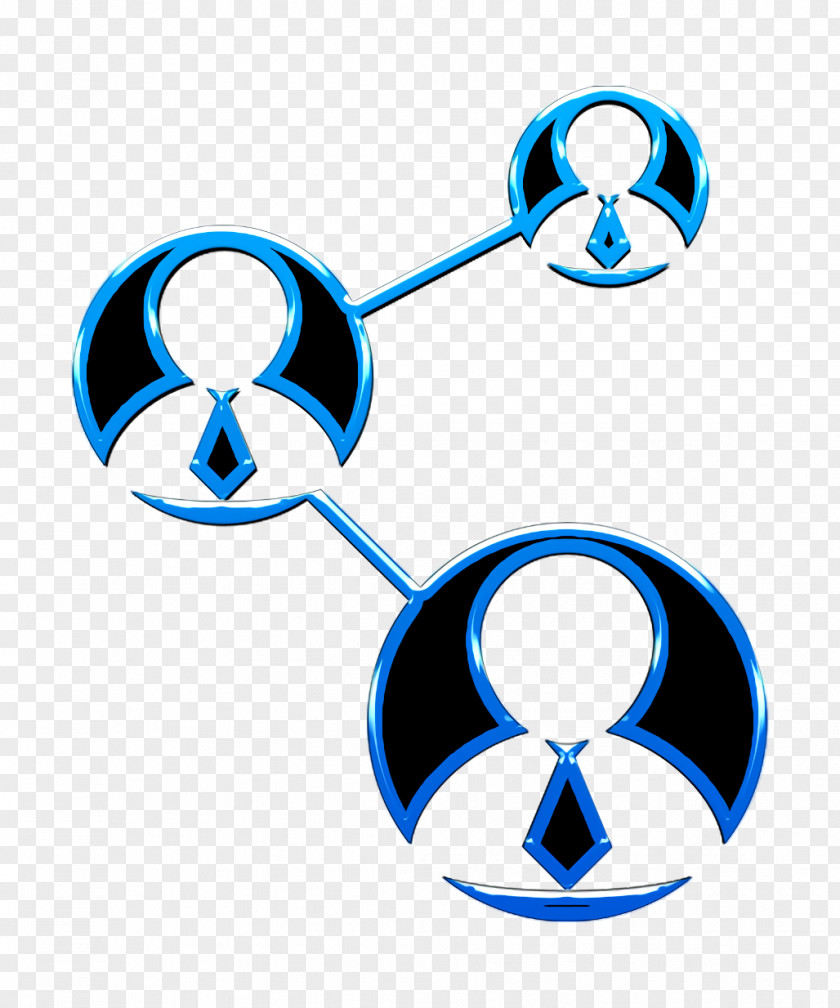 Business Icon Connect Humans Resources PNG