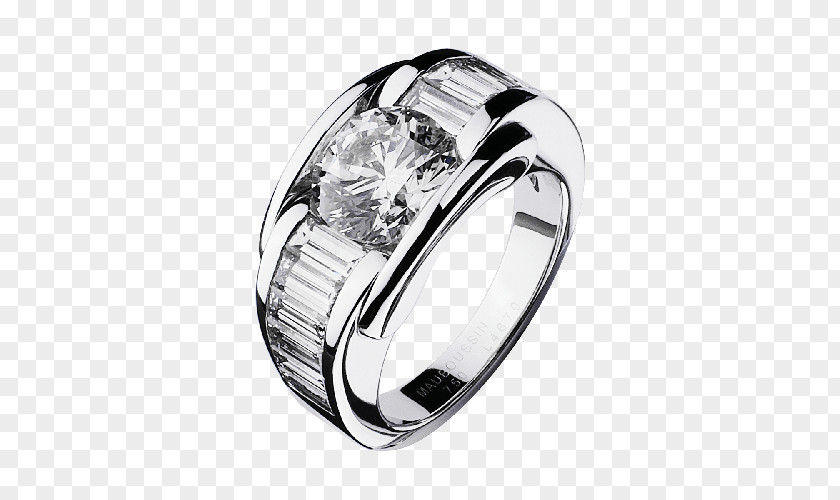Diamond Ring Mauboussin Solitaire Jewellery PNG