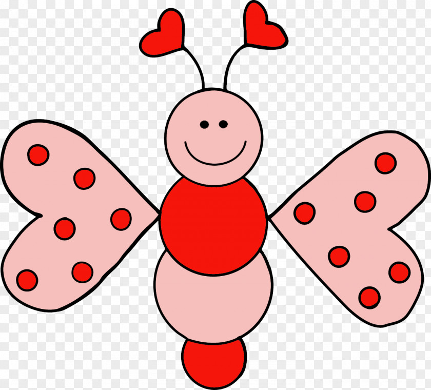 Free Bug Clipart Love Valentines Day Heart Content Clip Art PNG