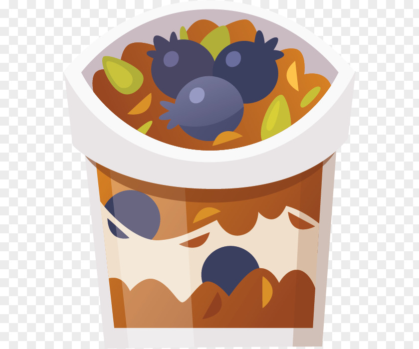 Parfait Food Flowerpot Flavor Clip Art PNG