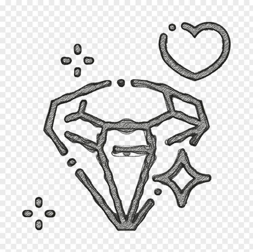 Diamond Icon Wedding PNG