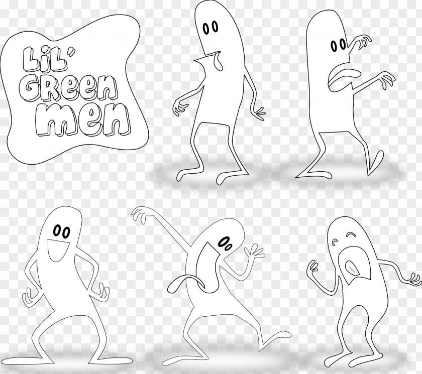 Green Man Line Art Mammal Sketch PNG