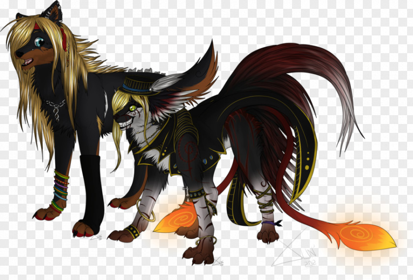 Horse Canidae Dog Demon PNG