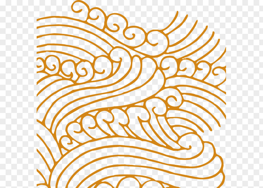 Orange Pattern Clip Art PNG