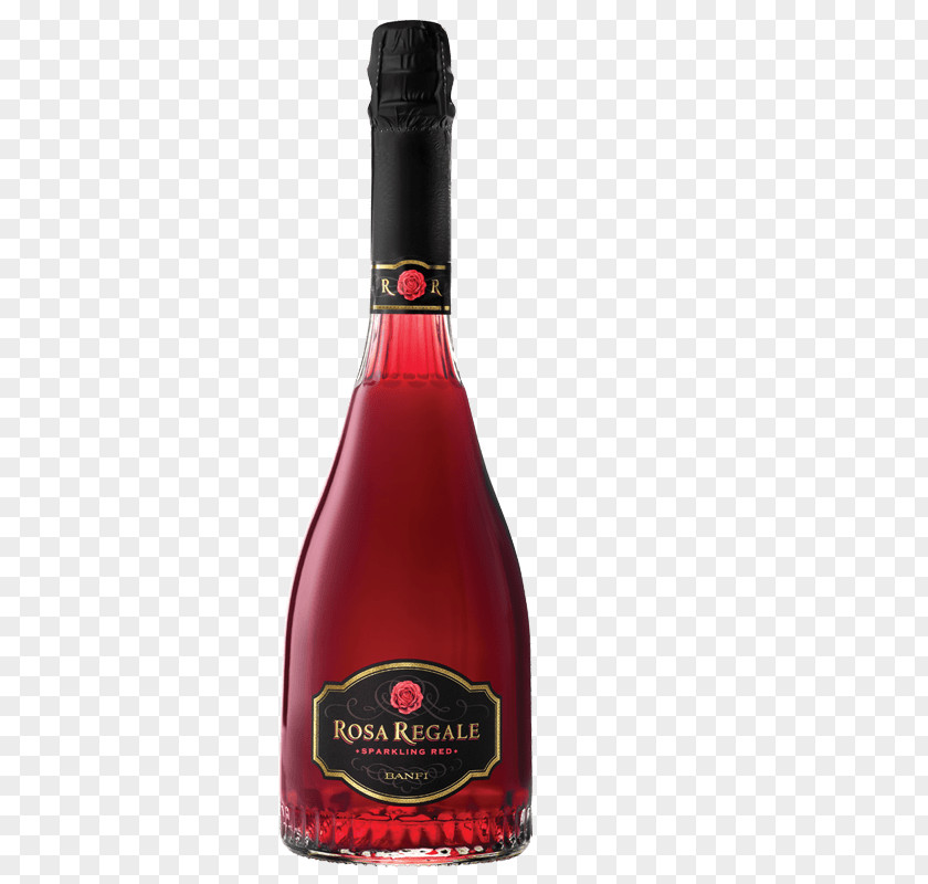 Banfi Rosa Regale Sparkling Red Wine Brachetto Pinot Noir PNG