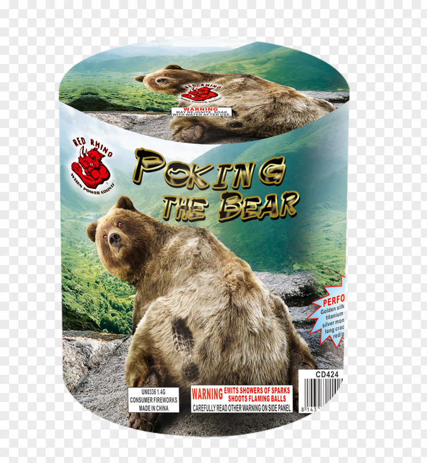Bear Grizzly Paw Poke Snout PNG