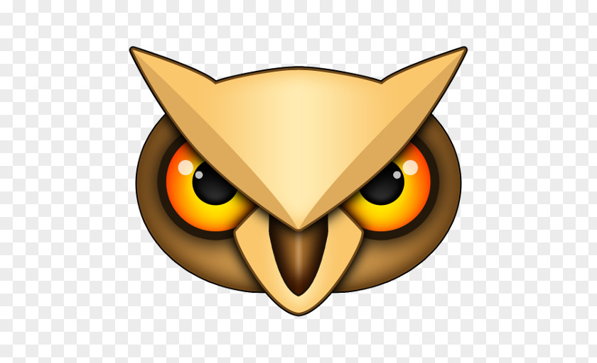 Owl Logo Cat Smiley Beak Snout PNG