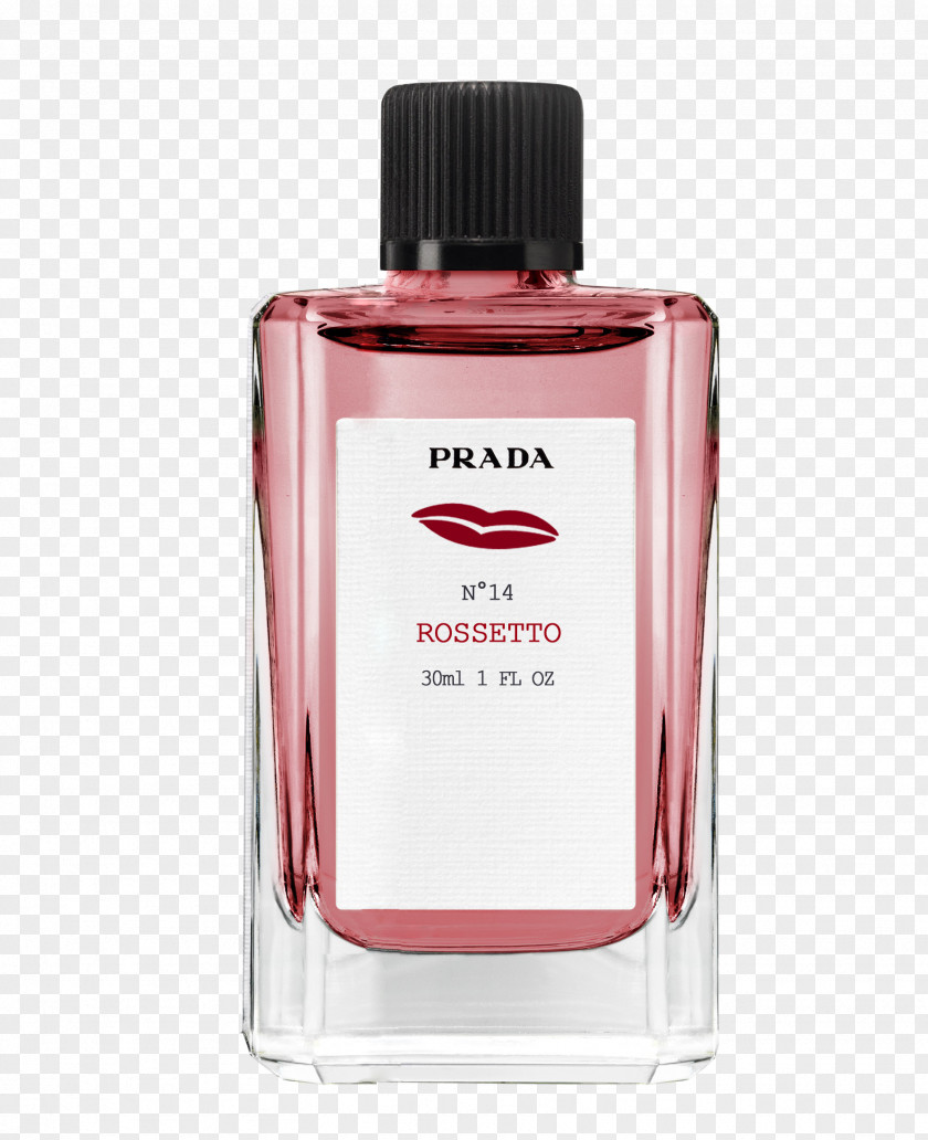 Perfume Bottle Prada Lipstick Eau De Toilette Absolute PNG