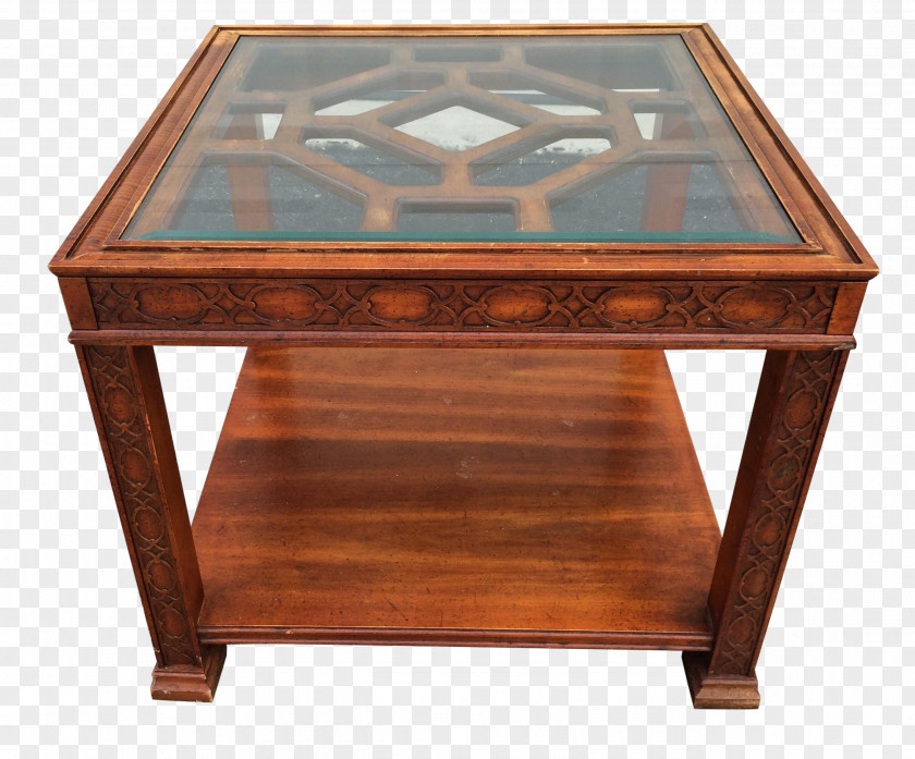 Table Coffee Tables Wood Stain Square PNG