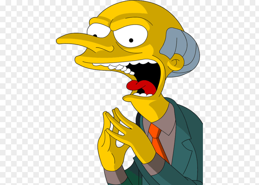 Burns Mr. Homer Simpson Waylon Smithers Principal Skinner Ned Flanders PNG