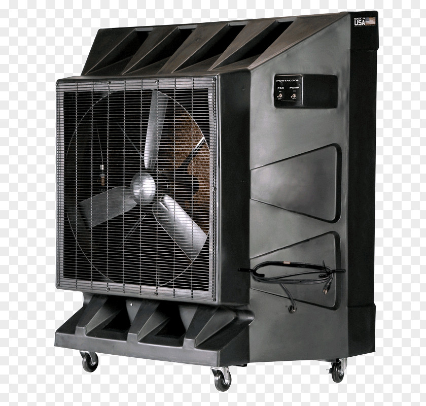 Evaporative Cooler Fan Pump Cooling Water PNG