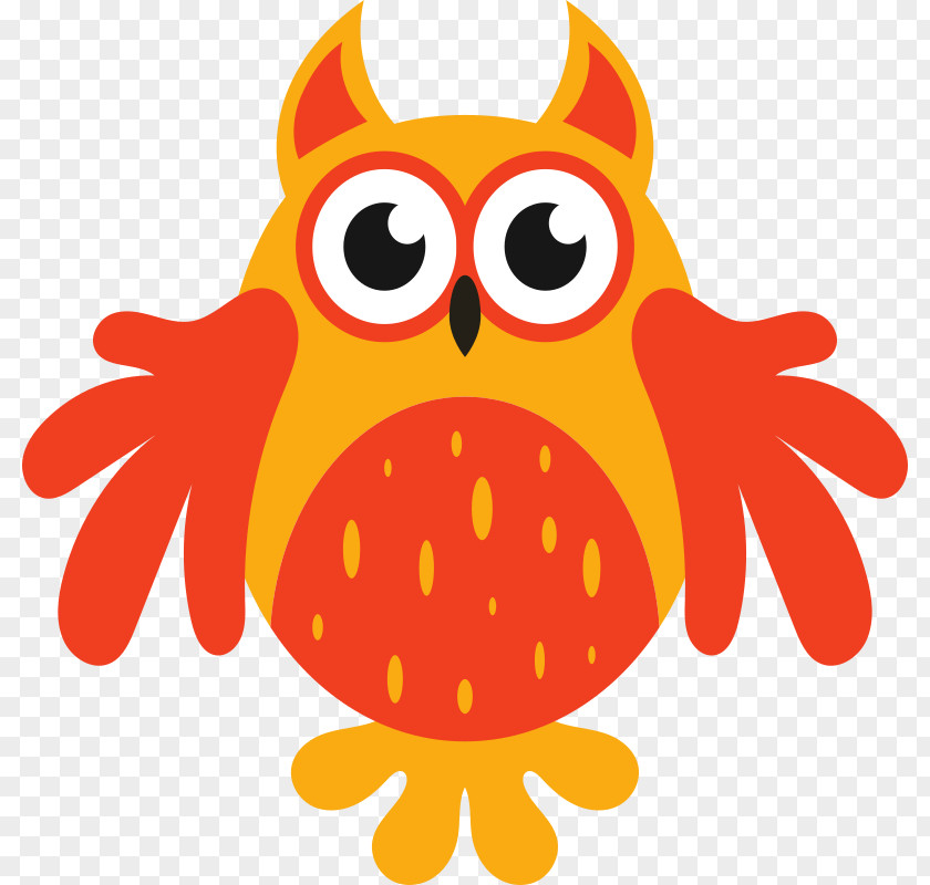 Flying Owl Cartoon Clip Art PNG