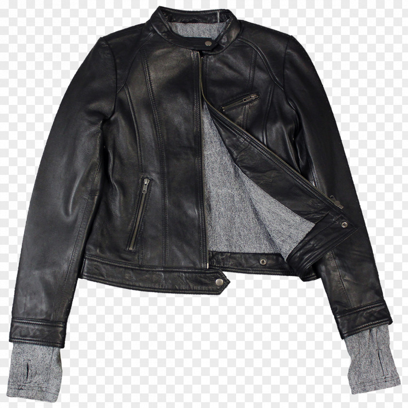 Jacket Leather Coat Schott NYC PNG