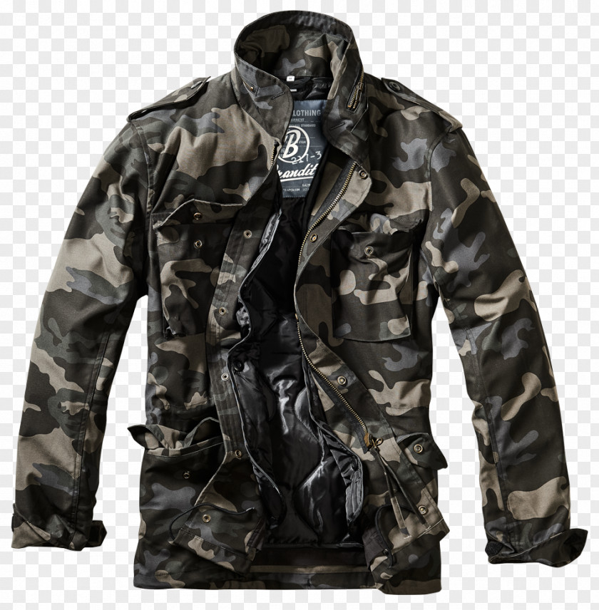 Jacket M-1965 Field Feldjacke Overcoat Camouflage PNG