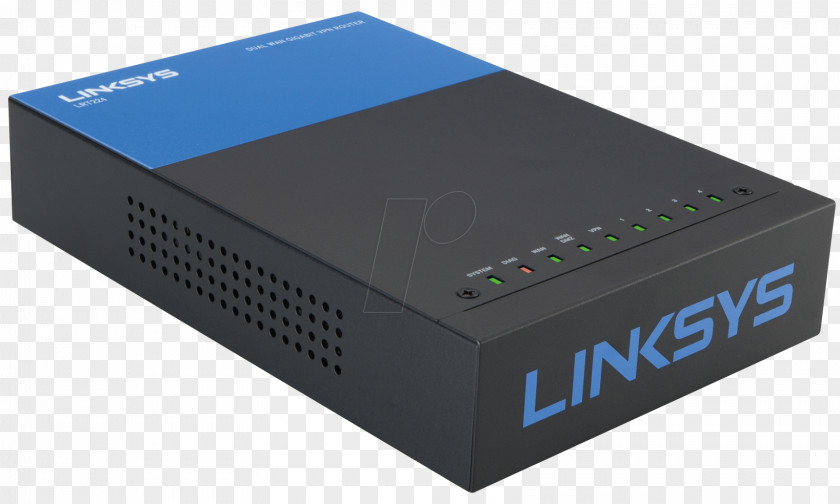 Linksys LRT224 Router Power Inverters Ethernet Hub Network Switch PNG
