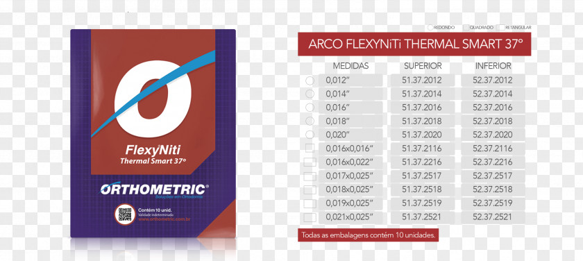 ARCOS Orthodontics Nickel Titanium Technology OrthoMundi Levelling PNG
