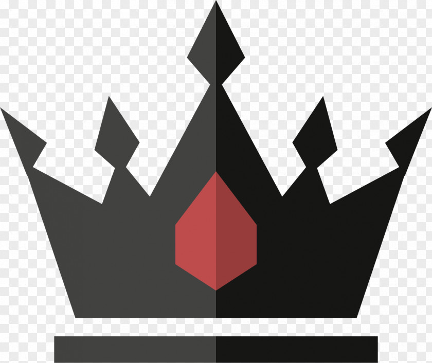 Black Crown Icon PNG