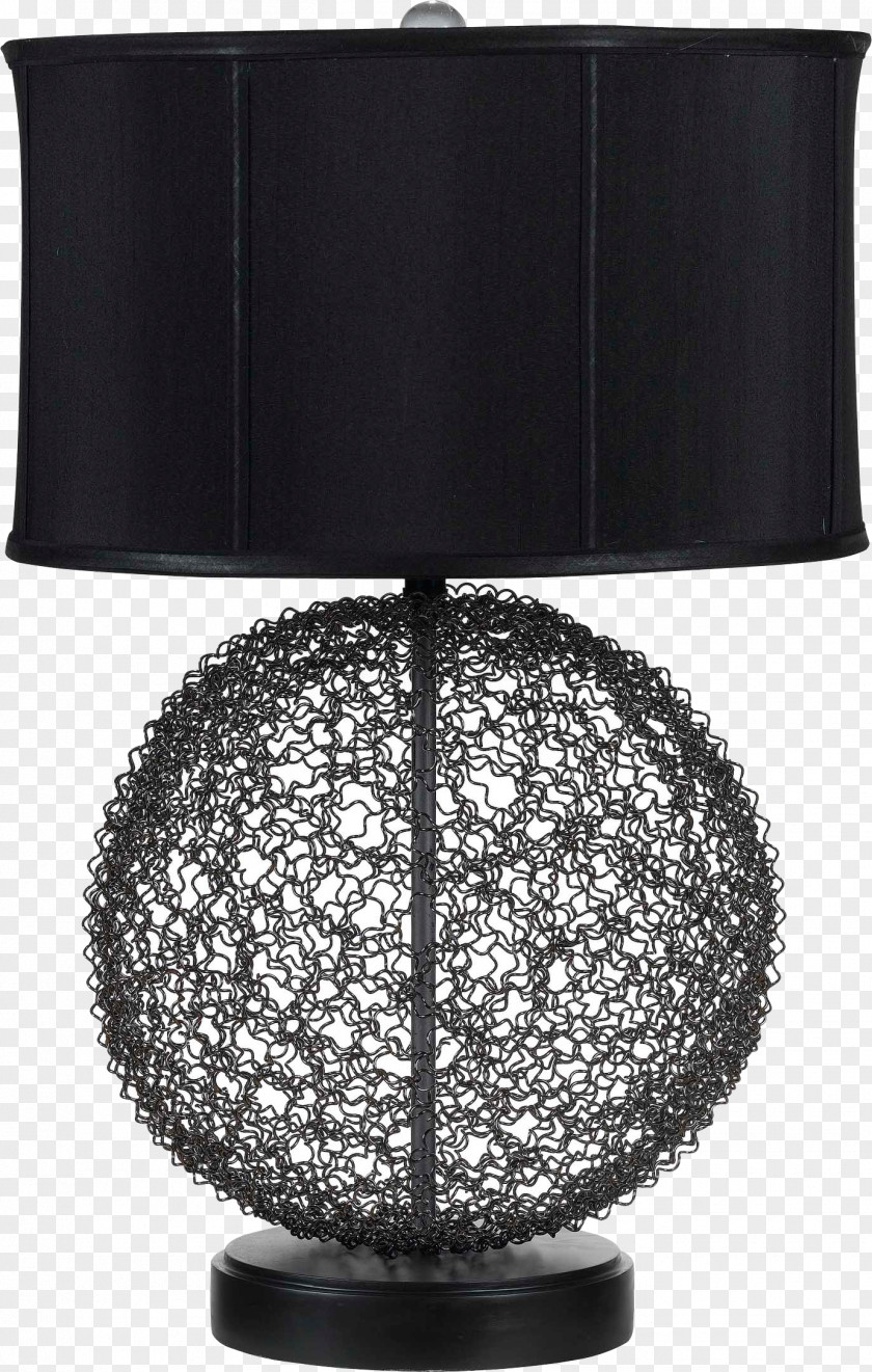 Black Projection Lamp Shades Incandescent Light Bulb PNG