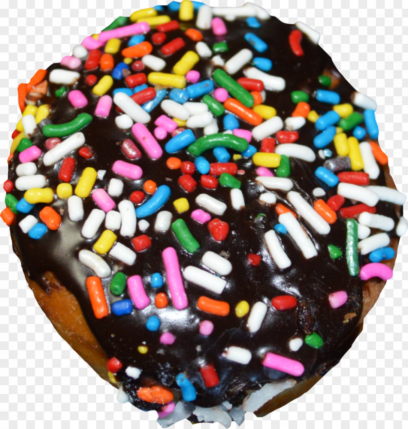 Chocolate Sprinkles Donuts German Cake Frosting & Icing Macaroon PNG