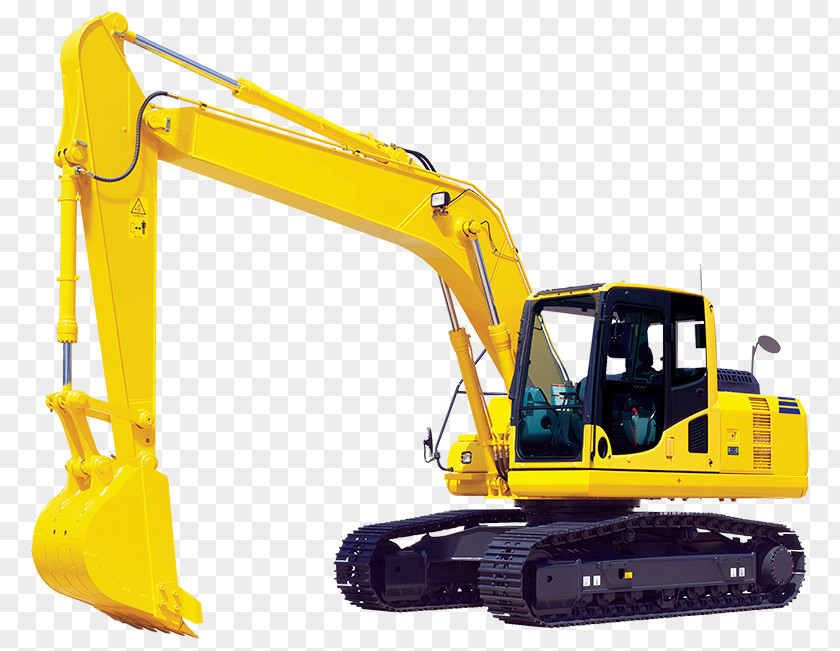 Excavator Komatsu Limited Caterpillar Inc. Heavy Machinery Backhoe PNG