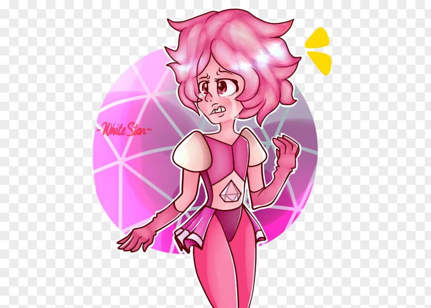 Pink Diamond Art Drawing PNG