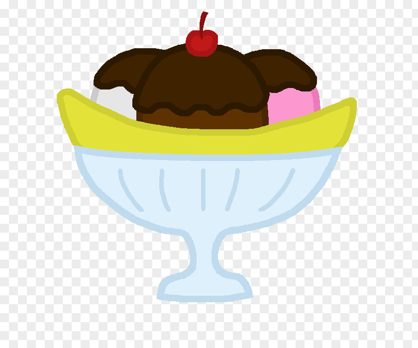 Split Vector Muffin Ice Cream Cones Sundae Pie PNG