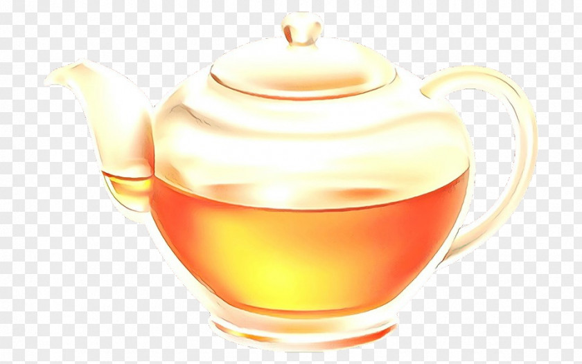 Tableware Drink Teapot Yellow Clip Art PNG