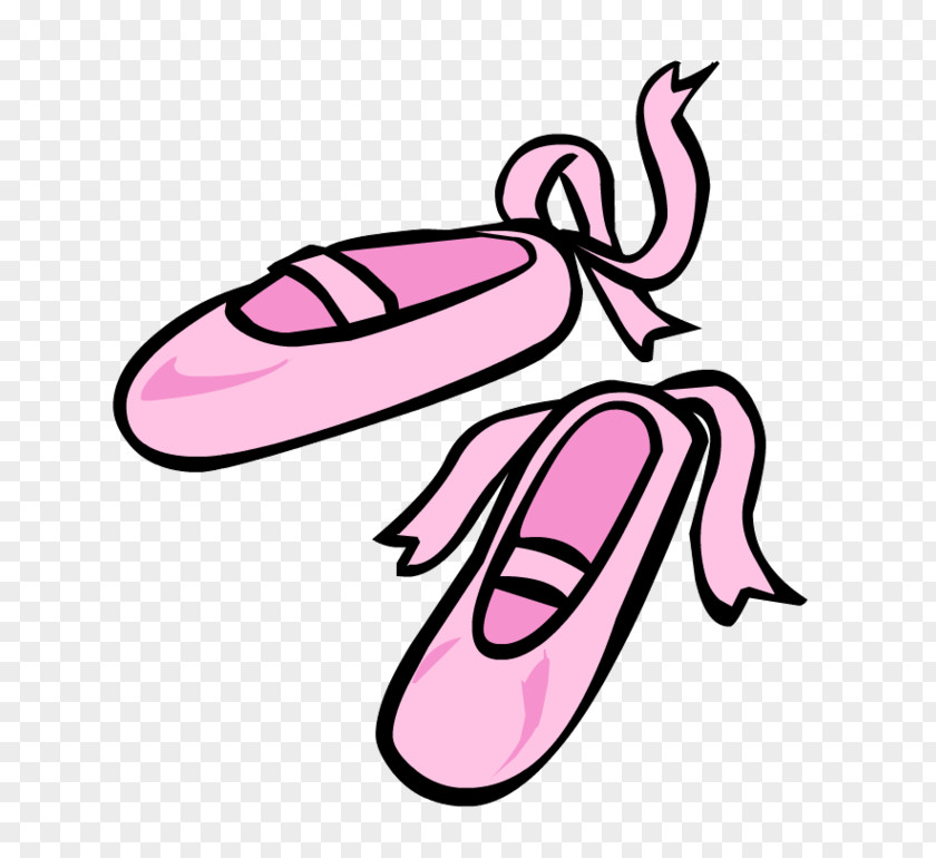 Ballet Slipper Shoe Dancer Clip Art PNG