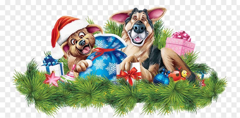 Dog Gift Christmas Ornament New Year PNG