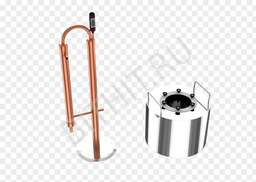 Luotuo Distillation CUPRUM & STEEL Moonshine Fractionating Column PNG