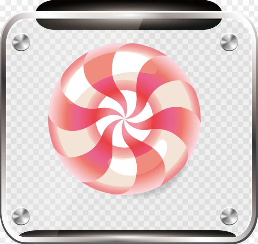 Pretty Button Glass PNG