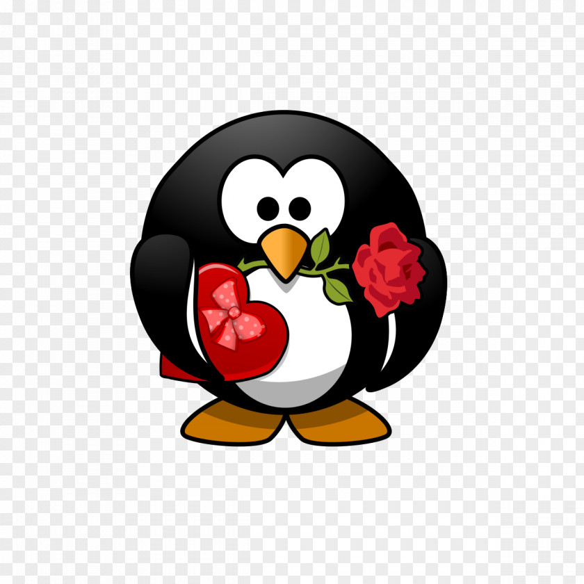 Small Valentine Cliparts Wedding Invitation Penguin Valentine's Day Gift Greeting & Note Cards PNG