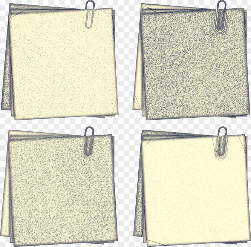 Beige Rectangle Paper Background PNG