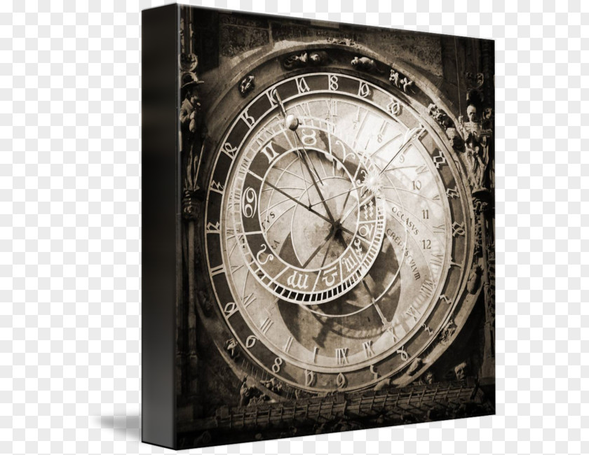 Clock Prague Astronomical DeviantArt Bone China PNG