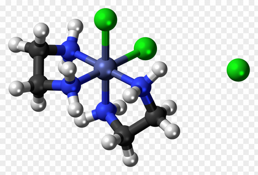 Cobalt Coordination Complex Chemistry Octahedral Molecular Geometry Cis-Dichlorobis(ethylenediamine)cobalt(III) Chloride PNG