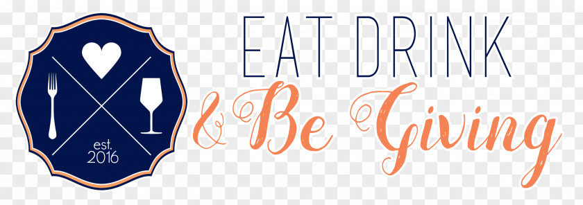 Eat Drink Eat, And Be Giving Wine Beer Logo PNG